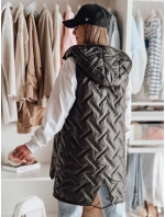 Dámská přechodná prošívaná vesta černá Dstreet model 21987067 - FashionStreet
