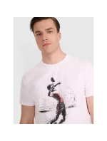 Pánské volejbalové tričko s potiskem model 21756928 - 4F Pánské volejbalové tričko s potiskem model 21756928 - 4F