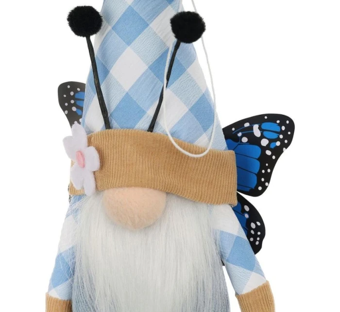 SKRZAT GNOM NIEBIESKI DEKORACJA WIOSENNA dětské model 21831305