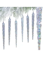 RAMPOUCHY - DUHOVÁ ZÁVĚSNÁ DEKORACE 17,5 CM 6 KS