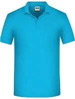JN Pánské pracovní bio piqué polo 02.0 turquoise model 22414470 - Daiber JN Pánské pracovní bio piqué polo 02.0 turquoise model 22414470 - Daiber