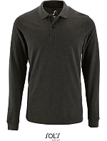 SOL'S Perfect LSL Men Pánské piqué polo s dlouhým rukávem model 22522117 charcoal melange SOL'S Perfect LSL Men Pánské piqué polo s dlouhým rukávem model 22522117 charcoal melange