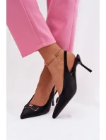 Dámské lodičky Sandály s ozdobným detailem Černé model 21937383 - Boto Dámské lodičky Sandály s ozdobným detailem Černé model 21937383 - Boto