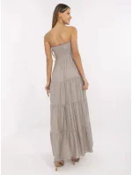 Sukienka MI SK model 21156200 ciemny bezowy - FPrice