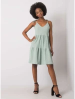 Šaty RO SK 2570.19 pistácií Šaty RO SK 2570.19 pistácií