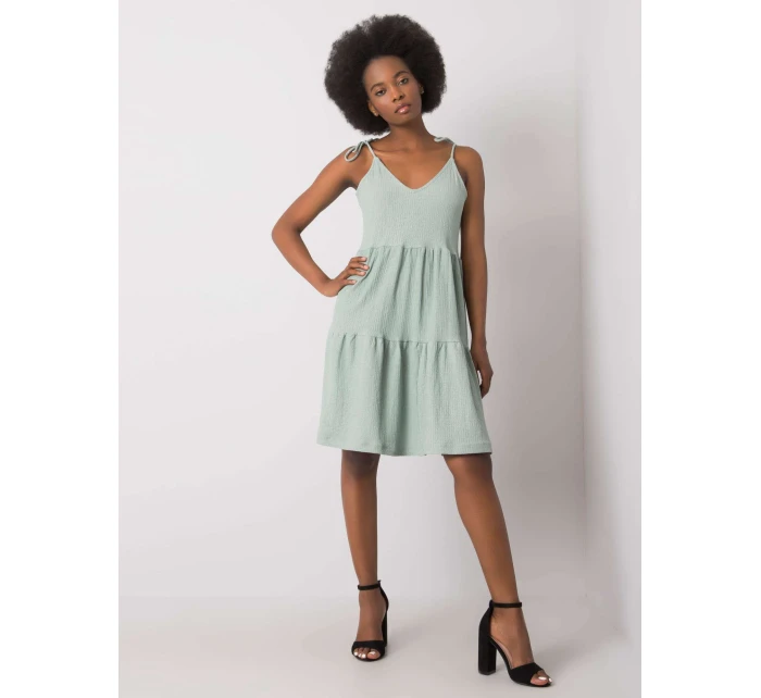 Šaty RO SK 2570.19 pistácií Šaty RO SK 2570.19 pistácií