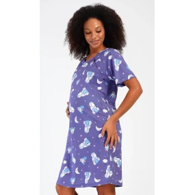 Dámský župan s mateřskou košilí Méďa