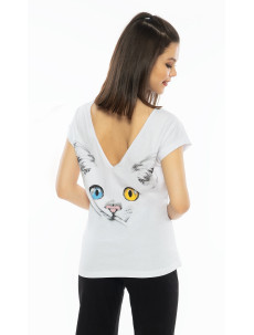 Dámské pyžamo kapri Velká kočka