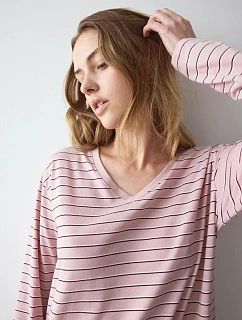 Noční košile Nightdresses NDK LSL 08 X růžové PINK - TRIUMPH