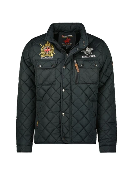 Geographical Norway Belificio EO Men 072 M WW1037H/GNO/Black pánské bundy Geographical Norway Belificio EO Men 072 M WW1037H/GNO/Black pánské bundy