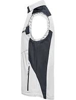 Daiber JN 845 Pracovní vesta - Strong 02.0845 white/carbon