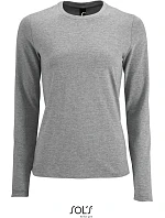 SOL'S Imperial LSL Women Dámské tričko s dlouhým rukávem model 22535154 grey melange SOL'S Imperial LSL Women Dámské tričko s dlouhým rukávem model 22535154 grey melange