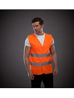 Yoko HVW 102 Hi-Vis bezpečnostní vesta 79.W102 hi vis orange Yoko HVW 102 Hi-Vis bezpečnostní vesta 79.W102 hi vis orange