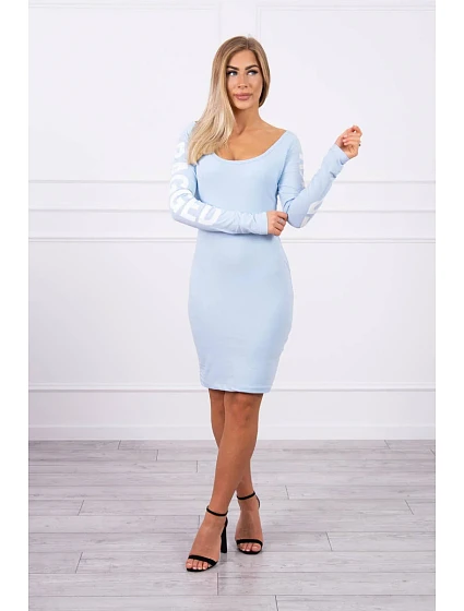 model 18746907 modré šaty - K-Fashion