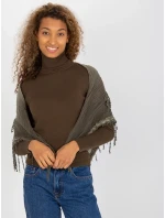 Šátek AT CH 0411.68P tmavě zelený Šátek AT CH 0411.68P tmavě zelený