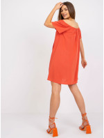 Šaty model 17356568 tmavě oranžové - FPrice