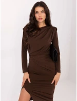 Sukienka IT SK brązowy model 21730793 - FPrice Sukienka IT SK brązowy model 21730793 - FPrice