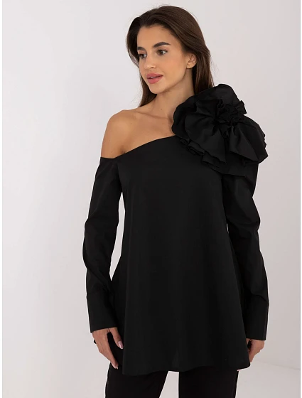 Bluzka LK BZ model 20470424 czarny - FPrice Bluzka LK BZ model 20470424 czarny - FPrice
