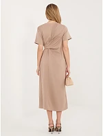Sukienka MI SK model 22109931 ciemny bezowy - FPrice