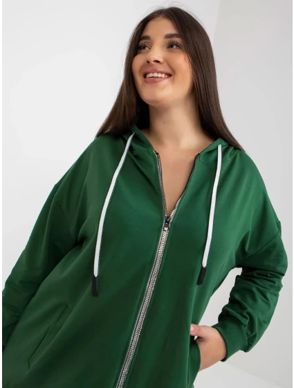 Mikina RV BL 8302.78 tmavě zelená