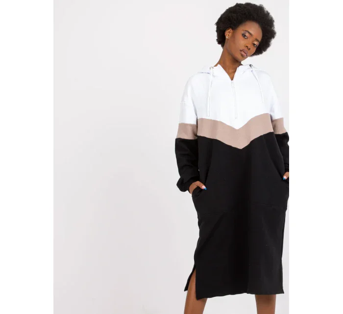 Šaty RV SK model 17063785 bílá a černá - FPrice