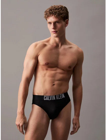 Pánské plavky model 20182846 BEH černé - Calvin Klein
