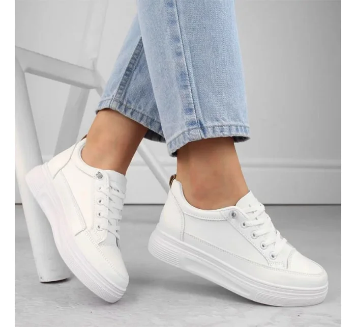 Dámská sportovní obuv JAN312 Bílá - Vinceza