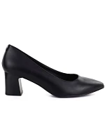 Dámské lodičky na podpatku černé Sergio model 22099499 - LEONE Dámské lodičky na podpatku černé Sergio model 22099499 - LEONE