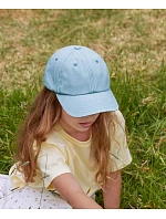 B Dětská 6 panelová nízkoprofilová kšiltovka 53. vintage light blue model 22452895 - Beechfield
