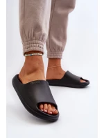 Lehké Dámské Žabky Big Star NN274A042 Černé Lehké Dámské Žabky Big Star NN274A042 Černé