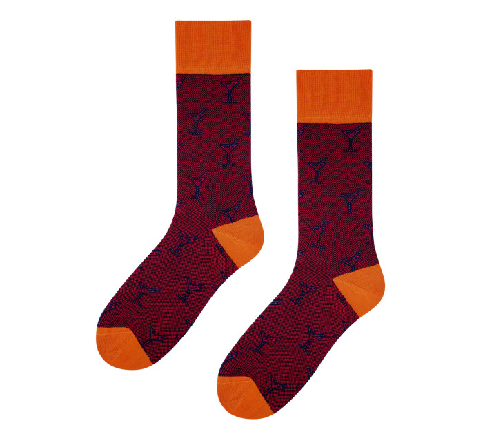 Ponožky Bratex KL-336B Orange
