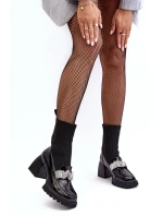 Dámské kotníkové boty na vysokém podpatku D&A Black Dámské kotníkové boty na vysokém podpatku D&A Black