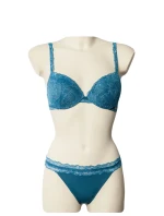 Kalhotky F3690E- petrolejová - Calvin Klein