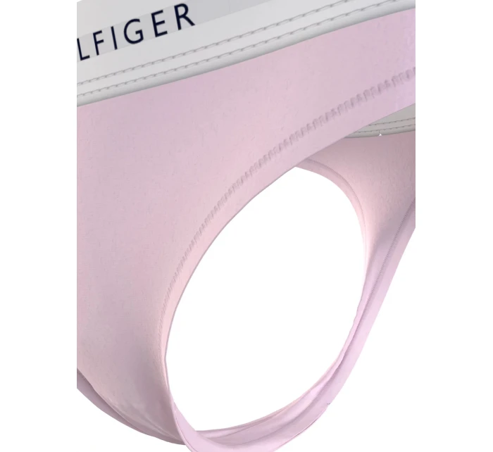 Dámská tanga LOGO WAISTBAND THONG UW0UW03835TOG světle růžová - Tommy Hilfiger Dámská tanga LOGO WAISTBAND THONG UW0UW03835TOG světle růžová - Tommy Hilfiger