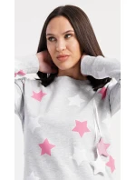 Dámské domácí šaty s dlouhým rukávem model 21417125 - Vienetta