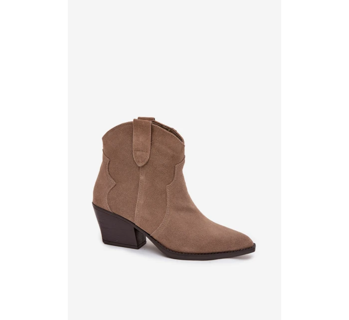 Boty na podpatku  model 219127 Step in style