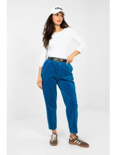 Kordové kalhoty model 224058 Italy Moda