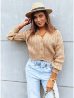 Dámský svetr MINERWA camel FashionStreet MY2200