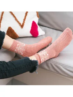 Ponožky Steven art.093 Vzor Vlněné dámské 35-40