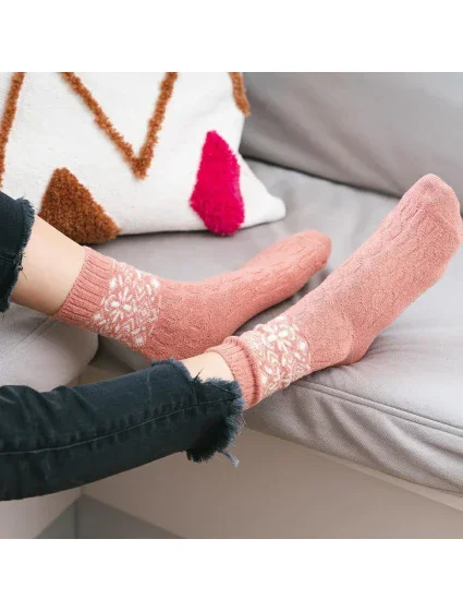 Ponožky Steven art.093 Vzor Vlněné dámské 35-40