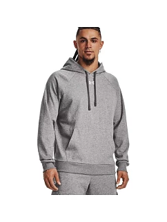 Pánská mikina Rival Fleece Hoodie, šedá, model 22306486 025 L - Under Armour
