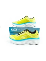 Skechers Max Cushioning pánská sportovní běžecká obuv light lime green