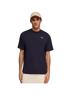 Pánské tričko Puma ESS Elevated Relaxed Tee, tmavě modré, 692018 16, pánské