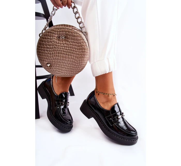 Lakované Boty Se  Černý model 21593214 - Boto