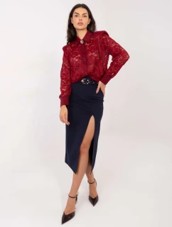 Koszula IT KS model 21795559 bordowy - FPrice