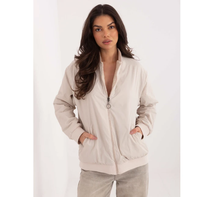 Bluza LK BL model 21836719 jasny beżowy - FPrice Bluza LK BL model 21836719 jasny beżowy - FPrice