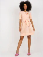 LK SK 506551 šaty.76P broskev