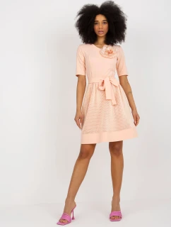 LK SK 506551 šaty.76P broskev