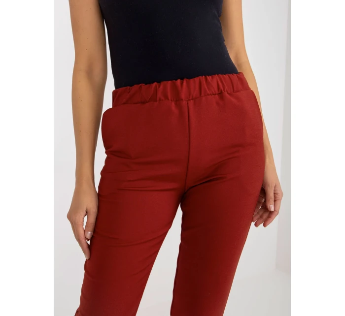 Dámské kalhoty LK SP 507797.50P bordó - FPrice Dámské kalhoty LK SP 507797.50P bordó - FPrice