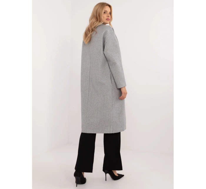 Płaszcz TW PL BI szary model 20572136 - FPrice Płaszcz TW PL BI szary model 20572136 - FPrice